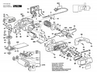 Bosch 0 603 258 403 Pho 20-82 Portable Planer 230 V / Eu Spare Parts